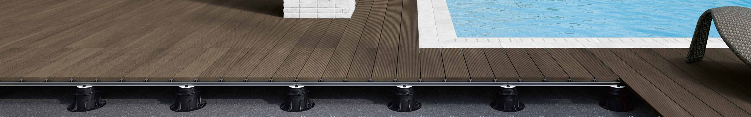 Carrelage sur plots